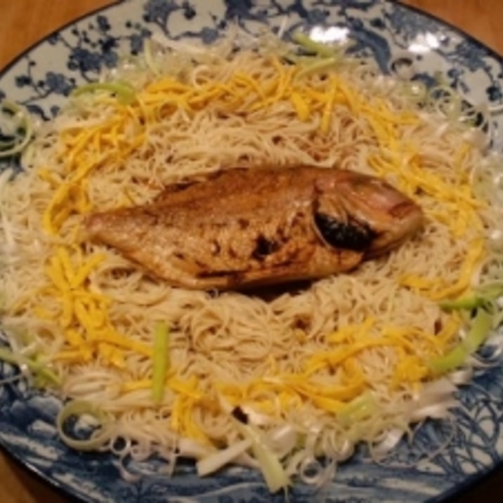 パーティー　鯛そうめん